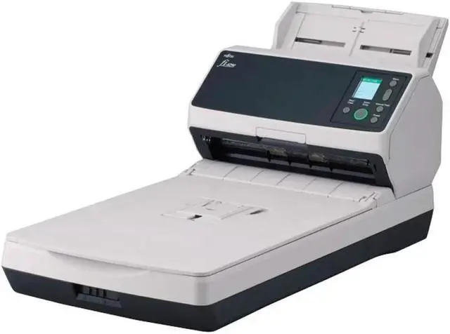 Alt view image 10 of 10 - RICOH fi-8270 PA03810-B555 USB 3.2/Ethernet Interface Flatbed High-Speed Color Duplex Document Scanner with Flatbed