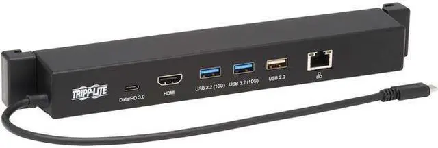 Main image of Tripp Lite HDMI USB-A 3.2 100W PD Charging Docking Station Black U442DOCK14MS