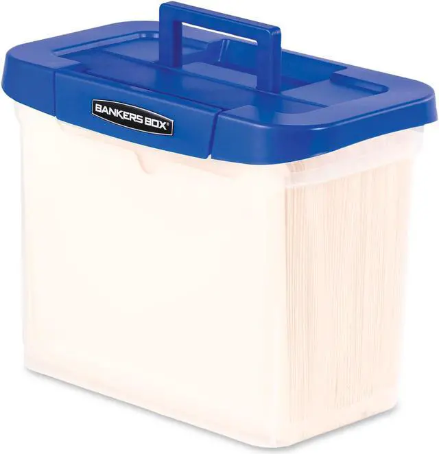 Alt view image 10 of 18 - Bankers Box Heavy Duty Plastic File Storage 14 1/4 x 8 3/5x 11 Clear 0086301