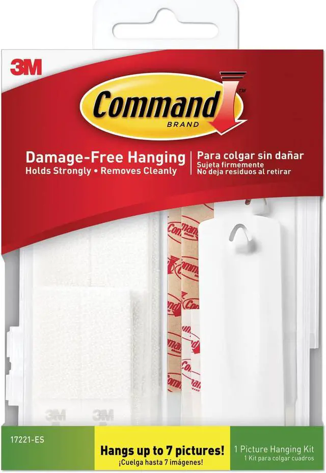 Alt view image 3 of 13 - Command Picture Hanging Kit, Assorted Sizes, 24 Pieces/Pack 17221ES