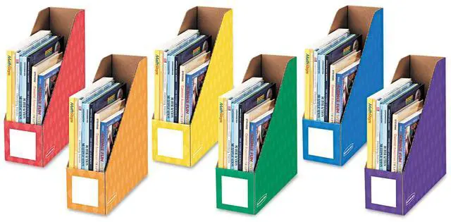 Alt view image 2 of 9 - Bankers Box 4" Magazine File Holders 3 PK/CT