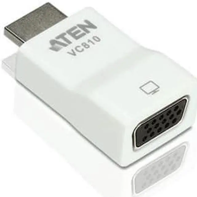 Alt view image 2 of 5 - Aten Accessory VC810 HDMI to VGA Converter