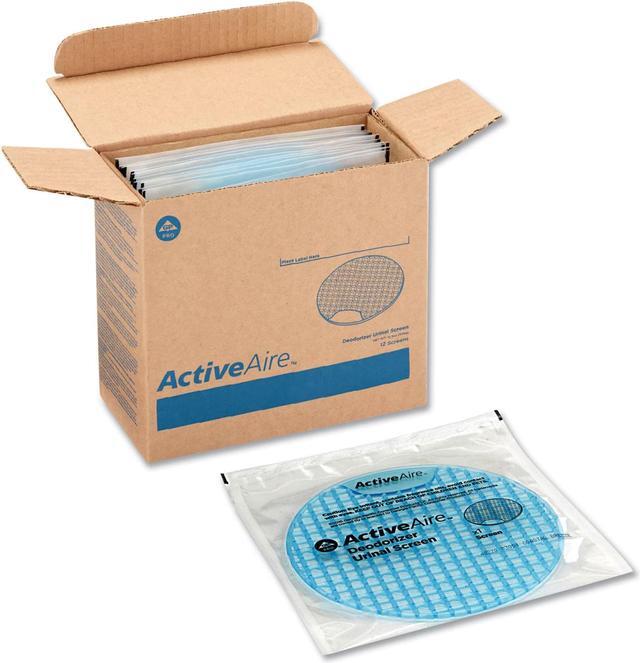 Alt view image 4 of 10 - Georgia Pacific 48270 Activeaire Deodorizer Urinal Screen, Coastal Breeze - Blue, 12 per Case