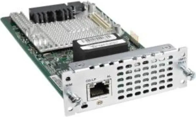 Alt view image 5 of 5 - Cisco 1 port Multi-flex Trunk Voice/Clear-channel Data T1/E1 Module