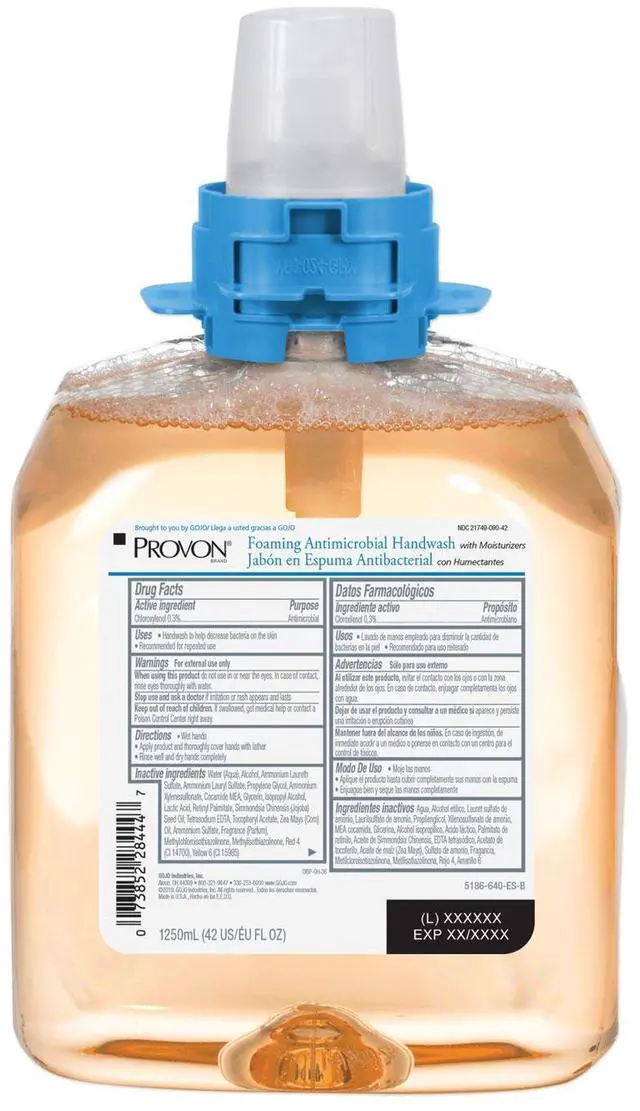 Alt view image 3 of 4 - PROVON Foaming Hand Soap Refill Clean 42 Fl. Oz. 1 each  5186-04