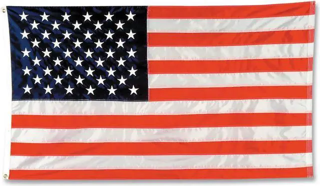 Alt view image 5 of 5 - Baumgartens American Flag, Nylon Stitched, 5'x8' TB5800