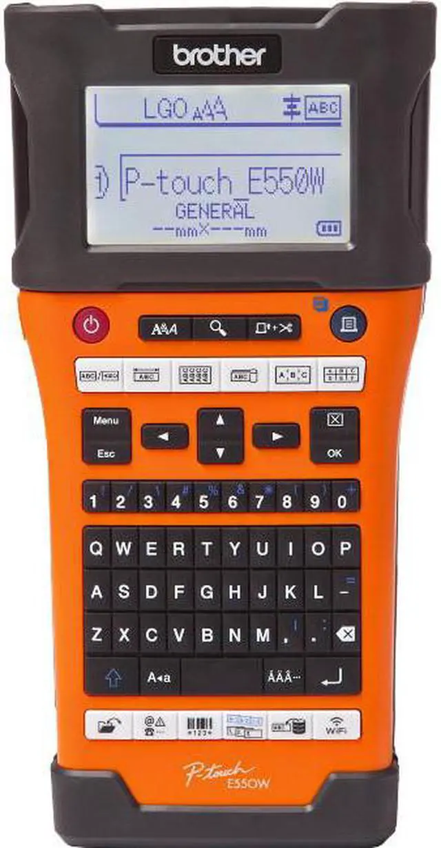 Alt view image 19 of 20 - Brother P-touch EDGE PT-E550W Electronic Label Maker