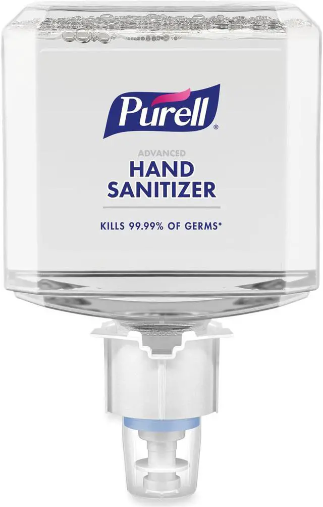 Alt view image 10 of 10 - Purell® Healthcare Advanced Unscented Foam Hand Sanitizer Refill, ES6, 40.58 Oz