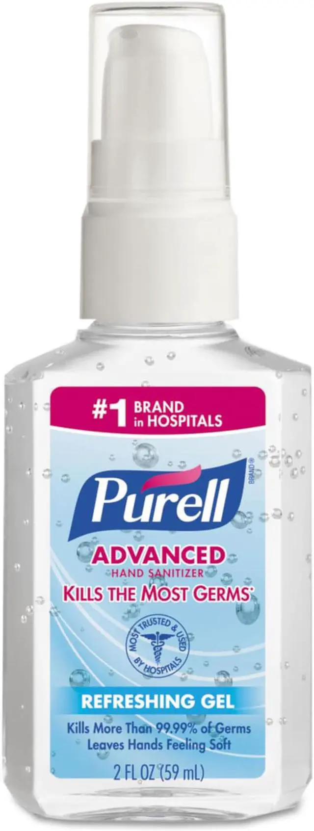 Alt view image 3 of 4 - Purell Aloe Sani Gel 2Oz Thermo Clip Strp 12