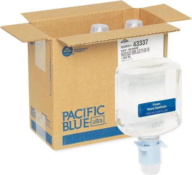 Main image of Georgia Pacific Professional Soap,Ref,Foam Santzr,Clr 43337