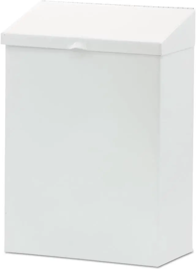 Alt view image 4 of 8 - Hospital Specialty Feminine Hygiene Waste Receptacle 8 1/4w x 4 1/2d x 11 5/8h