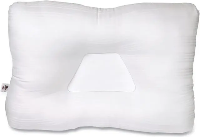 Alt view image 4 of 11 - Core Products Mid-Core Pillow White Gentle Support