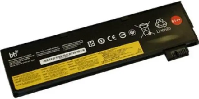 Alt view image 2 of 7 - LI-POLYMER BATTERY FOR LENOVO THINKPAD T470 T570 T480 T580 25 SPECS: 10.8V, 6600