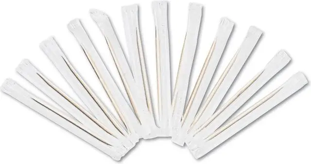 Alt view image 2 of 13 - AmerCareRoyal Toothpick,Ind,Wrp,Plain RIW15