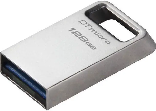 Alt view image 2 of 15 - Kingston DataTraveler Micro USB Flash Drive DTMC3G2128GB