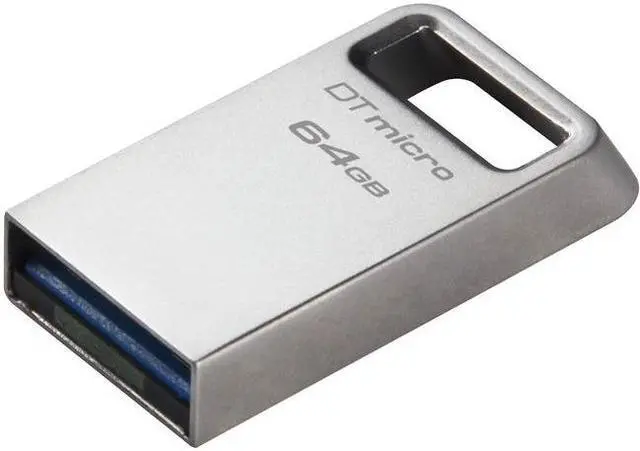 Alt view image 2 of 20 - Kingston DataTraveler Micro USB Flash Drive DTMC3G264GB