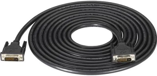 Alt view image 2 of 13 - black box corp dvi cable - dvi male video - dvi male video - 15ft evndvi02-0015