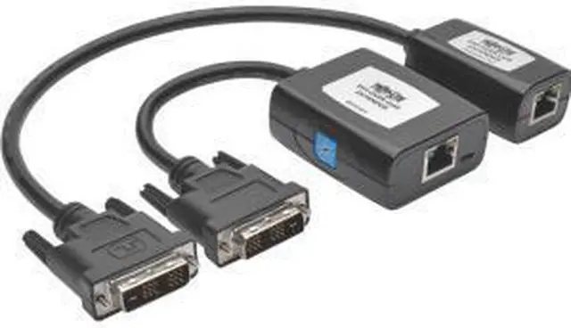 Alt view image 13 of 16 - Tripp Lite DVI over Cat5/6 Active Extender Kit, Transmitter & Receiver for Video, 1080p @ 60 Hz, Up to 125-ft., TAA (B140-101X-U)