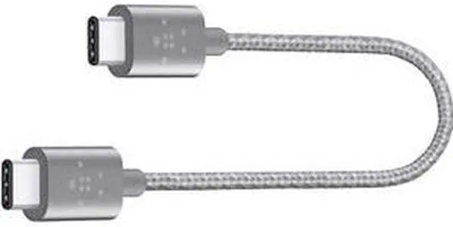 Alt view image 8 of 9 - Belkin F2CU041bt06-GRY 6 Feet Gray Gray USB Cable