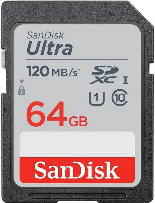 Main image of SanDisk Ultra 64 GB UHS-I SDXC SDSDUN4064GAN6IN