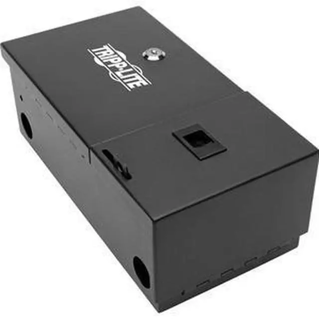 Alt view image 7 of 15 - Tripp Lite Wall-Mount Fiber Optic Distribution Enclosure, 2-Panel Capacity