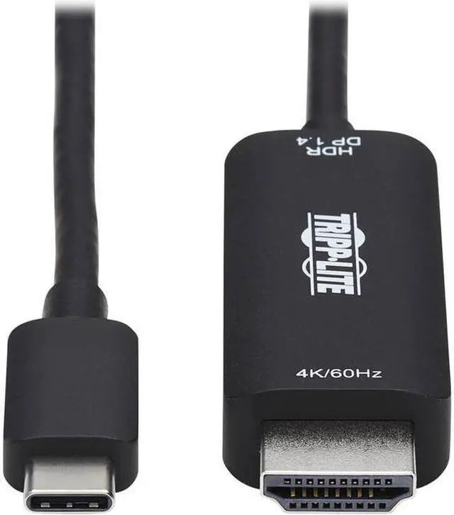 Main image of Tripp Lite U444-006-Hdr4be Usb-C To Hdmi Adapter Cable M/M Black 6 Ft.