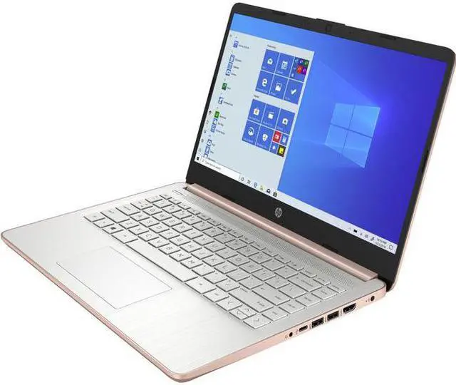 Alt view image 8 of 17 - HP 14-dq0030nr 14" HD Laptop Intel Celeron N4020 1.1 GHz up to 2.8 GHz Intel UHD Graphics 4 GB DDR4-2400 RAM 64 GB eMMC Windows 10 Home in S mode - 47X77UA