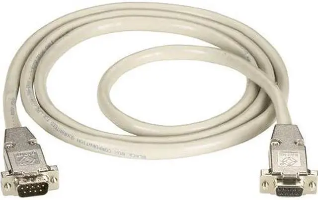 Alt view image 2 of 4 - RS232 SHIELDED CABLE - METAL HOOD, DB9 MALE/FEMALE, 10-FT. (3.0-M)