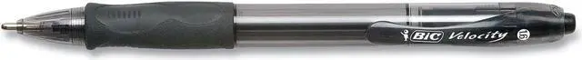 Alt view image 3 of 9 - BIC Velocity Retractable Ballpoint Pens Bold Point Black Ink 859025