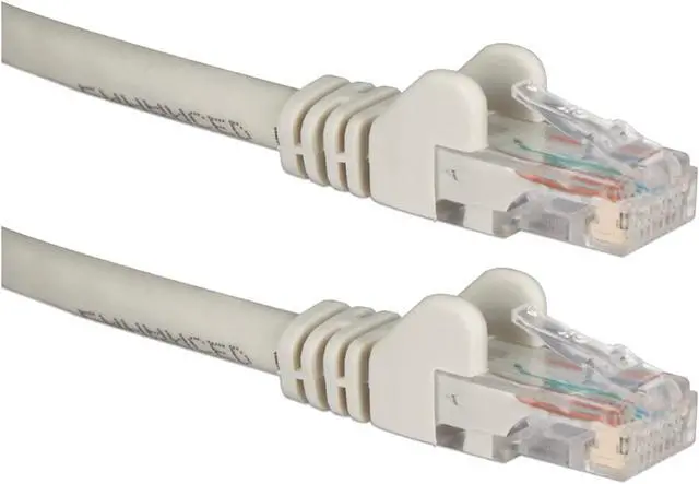 Main image of QVS 3 Ft. CAT 6 Stranded Snagless Ethernet Cable - White