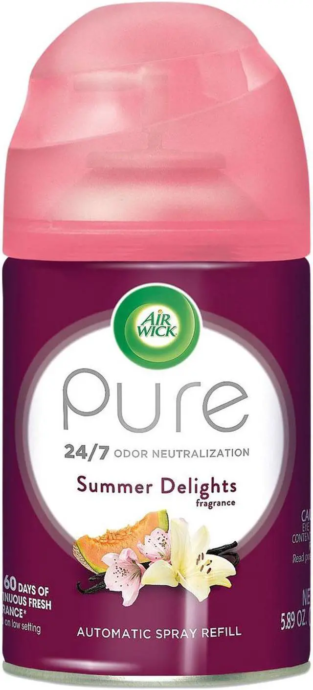 Alt view image 15 of 16 - Air Wick Freshmatic Life Scents Ultra Refill Summer Delights 6.17 oz Aerosol 91101EA