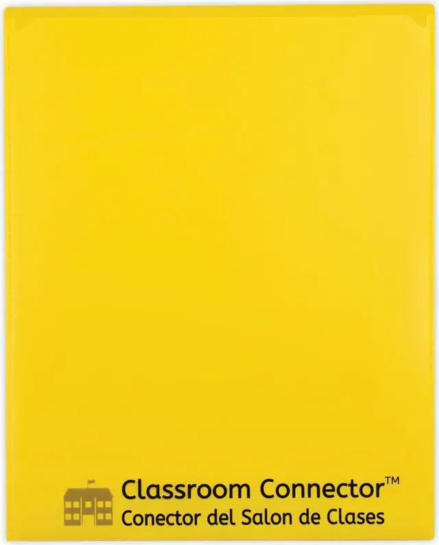 Alt view image 18 of 20 - C-Line Classroom Connector Folders 9"x11-3/4" 25/BX Yellow 32006