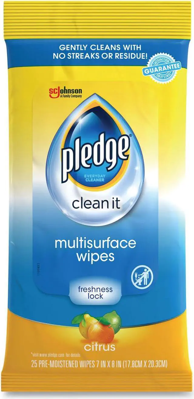 Alt view image 11 of 14 - Diversey Inc Surface Cleaning Wipes 25/PK 7"x8" Citrus Scent 644080EA