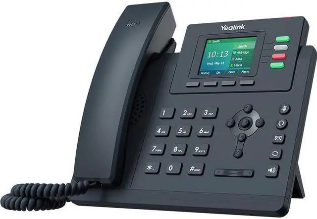 Main image of Yealink SIP-T33G IP Phone Corded Wall Mountable Desktop Classic Gray 1301046