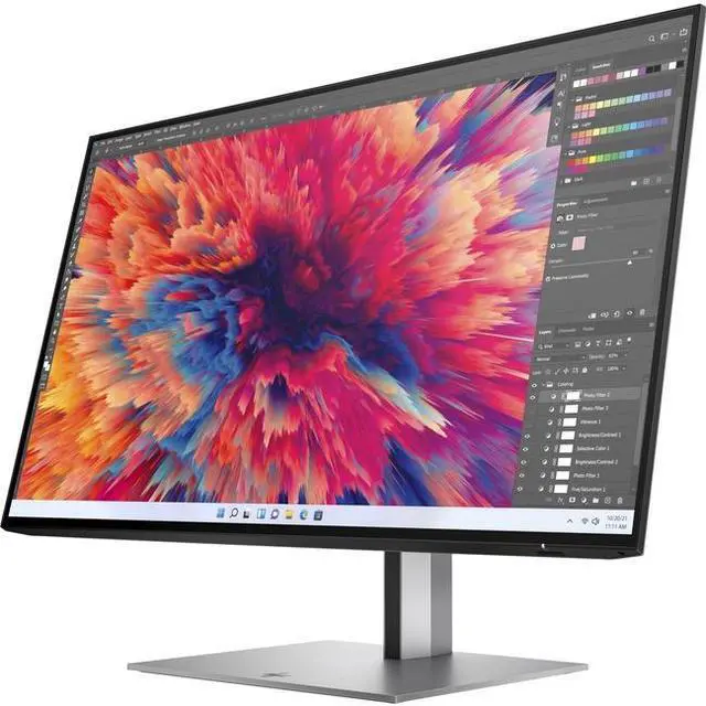 Alt view image 7 of 20 - HP 24" (23.8" Viewable) 60 Hz IPS QHD Monitor 5 ms GtG (with overdrive) Flat Panel Z24q G3