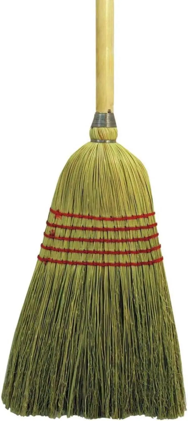 Alt view image 4 of 4 - Boardwalk - UNS 926C - Parlor Broom, Corn Fiber Bristles, 42 Wood Handle, Natural, 12/Carton