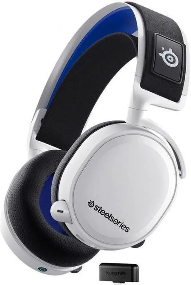 Alt view image 6 of 14 - SteelSeries Arctis 7P+ Wireless USB-C Charging Connector Circumaural Gaming Headset
