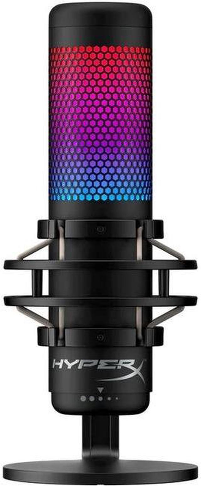 HyperX DuoCast Condenser Microphone, Black (4P5E2AA)