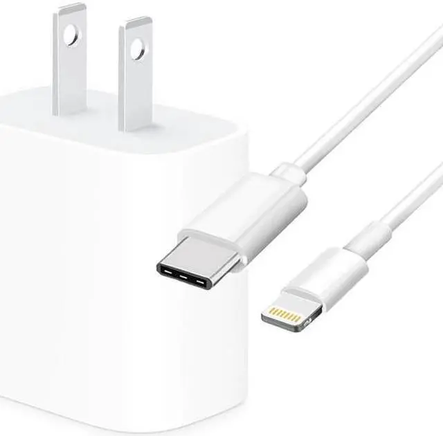 Main image of 4XEM 4XIPADKITC6 White iPad Kit with 20W Charger and 6FT USB Type C to 8 Pin Cable