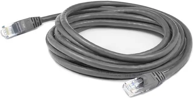 Main image of AddOn 50ft RJ-45 Male to RJ-45 Male Straight Gray Cat6 UTP PVC Copper Patch Cable ADD50FCAT6GY