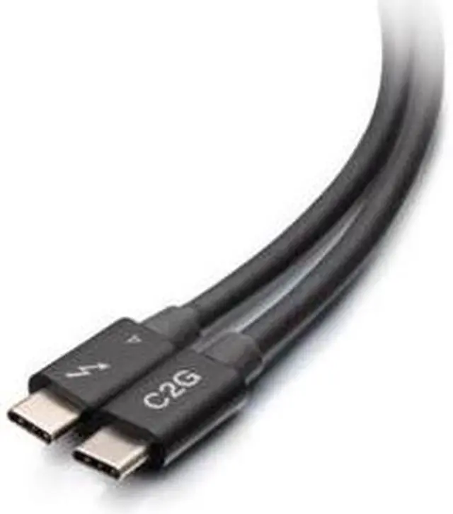 Main image of C2G 1.5ft Thunderbolt 4 USB C Cable - USB C to USB C - 40Gbps - M/M
