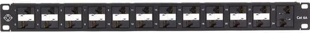Main image of Black Box Category 6A Panel C6APP7024R2