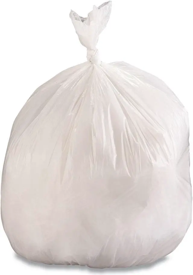 Main image of Boardwalk Linear Low Density Liners 60 gal 0.7 mil White 100/Carton BWKVW3858X