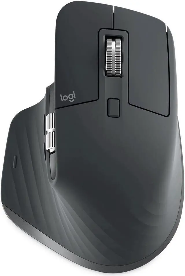 Alt view image 7 of 17 - Logitech MX Master 3 for Business, Wireless Mouse, Logi Bolt Technology, Bluetooth, MagSpeed Scrolling, Ergonomic, Rechargeable, Globally Certified, PC/Mac/Linux - Graphite