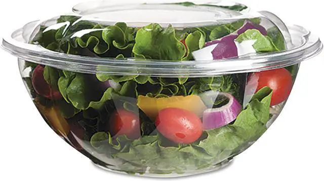 Alt view image 2 of 8 - Eco-Products Renewable and Compostable Containers, 18 oz, Clear, 150/Carton