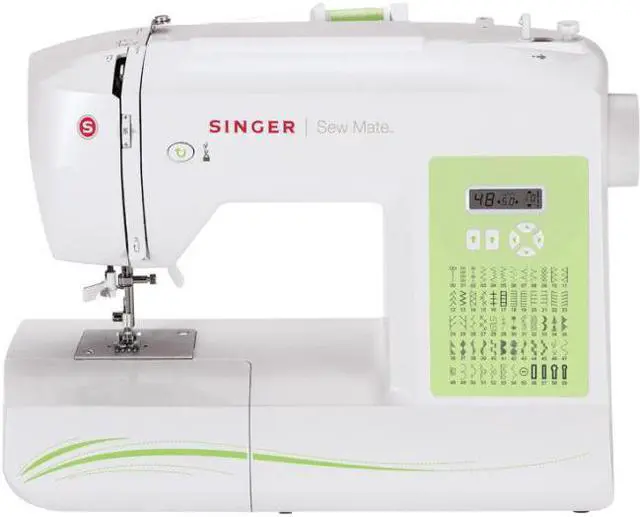 Alt view image 7 of 16 - SINGER Factory Serviced 5400 Fashion Mate 60-Stitch Electronic Sewing Machine with 4 Buttonhole Styles and Variable Needle Positions
