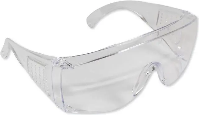 Alt view image 2 of 4 - Kimberly-Clark Professional V10 Unispec* II Safety Eyewear, Clear Lens, Polycarbonate, HC, Clear Frame - 1 EA (412-16727)