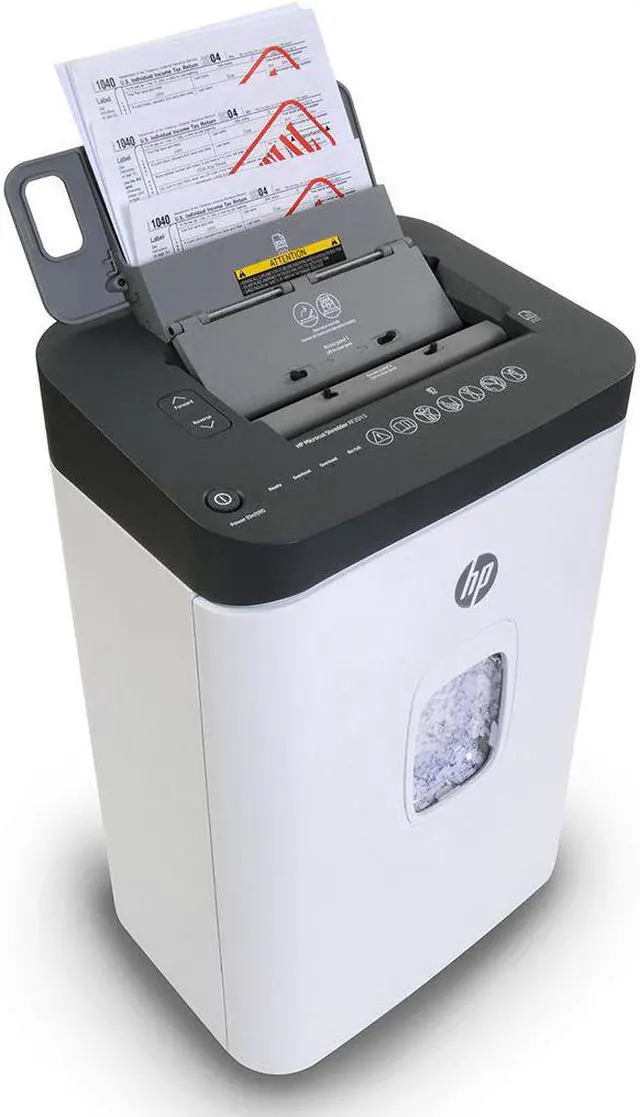 Alt view image 2 of 3 - Royal Af2013 Paper Shredder - Non-continuous Shredder - Micro Cut - 13 Per Pass - for shredding Paper, Credit Card - 1 Hour Run Time - 40 Minute Cool Down Time - 7.40 gal Wastebin Capacity - 730.79 W