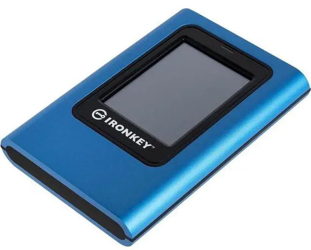 Alt view image 2 of 15 - Kingston IronKey Vault Privacy 80 1.92TB External SSD | FIPS 197 | XTS-AES 256GB Encrypted | Touch Screen PIN | Secure Data Protection | IKVP80ES/1920G