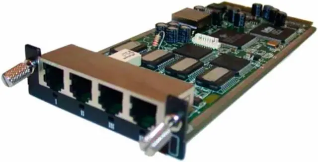 Alt view image 4 of 4 - AudioCodes Mediant 1000B Lan Extension Module M1KB-VM-SWX